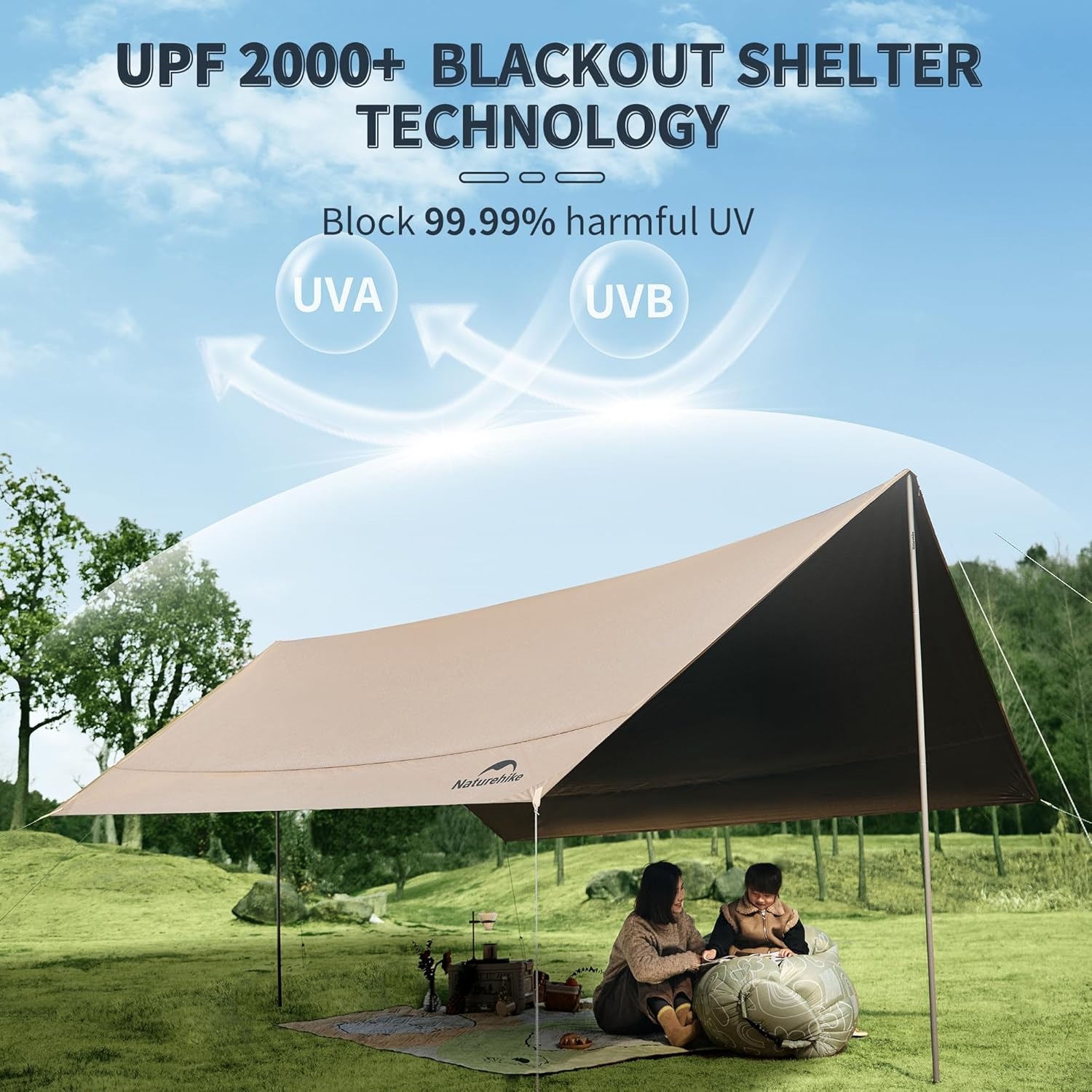 Naturehike Großes Camping-Wass – Waterproof Tarp Shelter Bewertung und Preis